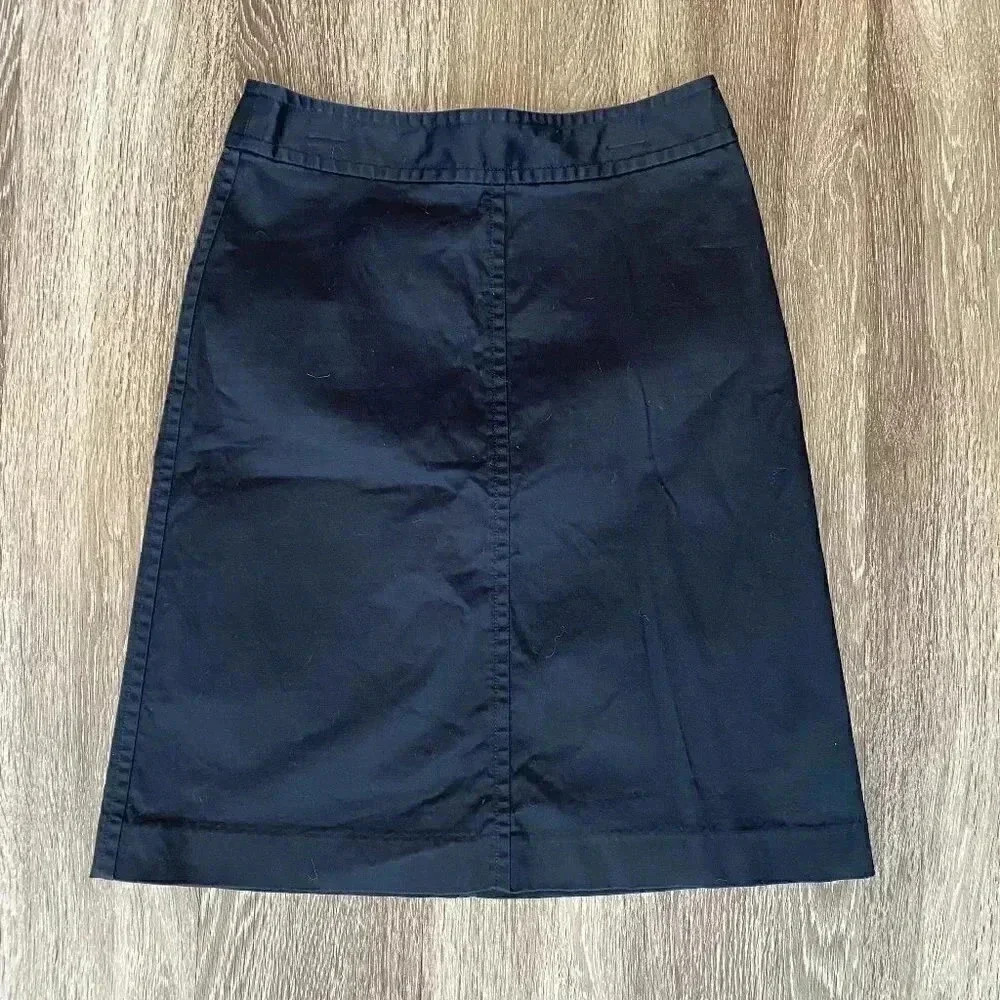 Womens Banana Republic Black Pencil Skirt - 0